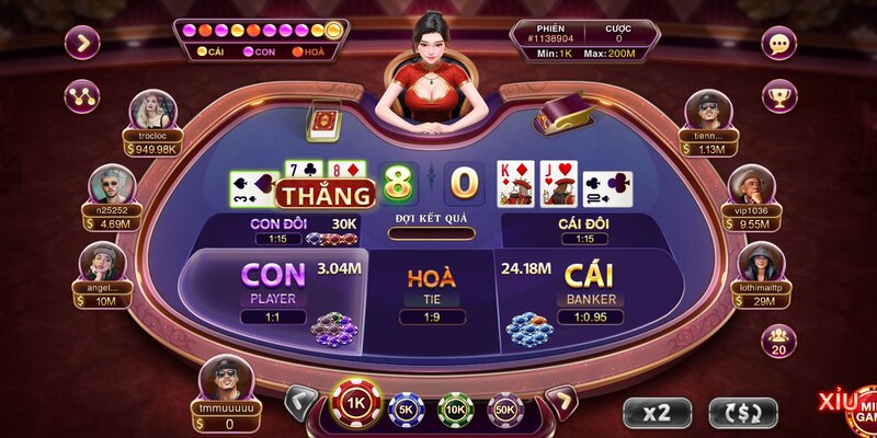 Đôi nét về game bài đổi thưởng Baccarat Kim Tài